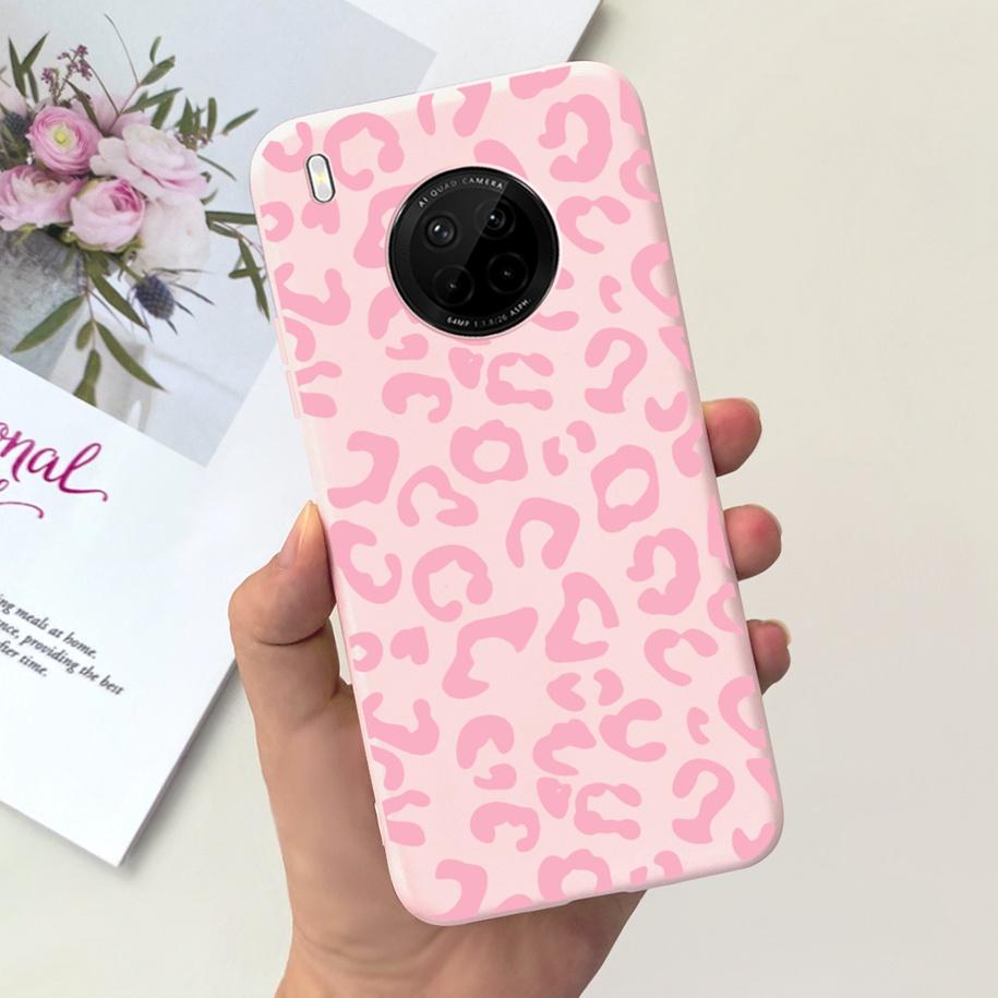 For Huawei Y9a 2020 Silicone Case FRL-22 FRL-23 Cute Astronaut Love Heart Slim Soft TPU Phone Case on Huawei Nova Y9a Y 9A Cover