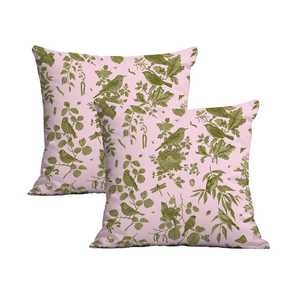 New Creative European Retro Floral Pillowcase Double-sided Printed Home Cushion Pillowcase Multiple Styles Available