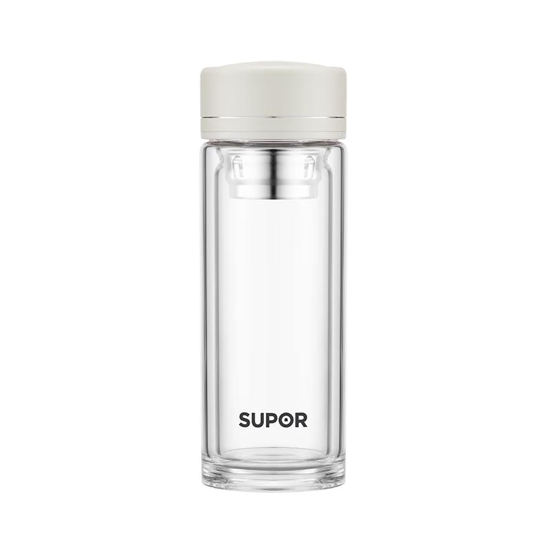 

SUPOR Double-Layer Borosilicate Glass Tea Infuser Cup