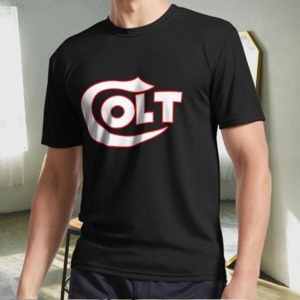 New Shirt Colt Firearms Active Logo T-Shirt Funny Size S to 5XL S