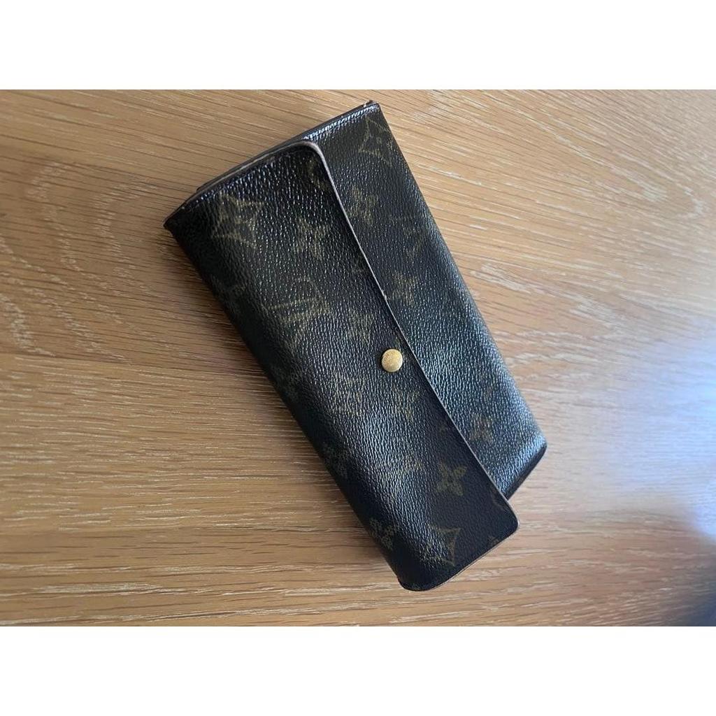 Used Louis Vuitton Monogram Pochette Portemonnaie Credit Long Wallet Old Model