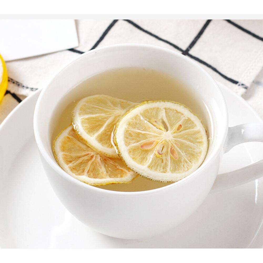 Dried Lemon Fruit Tea Sliced Lemon Herbal Tea Fresh Soaked Flavor Hot Drink