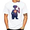 Male Tshirts Home Is Where The Heart Is T Shirt Men Tee Alien Tshirt Cartoon Tee Shirts Cotton Tops Black Clothing Family Gift
