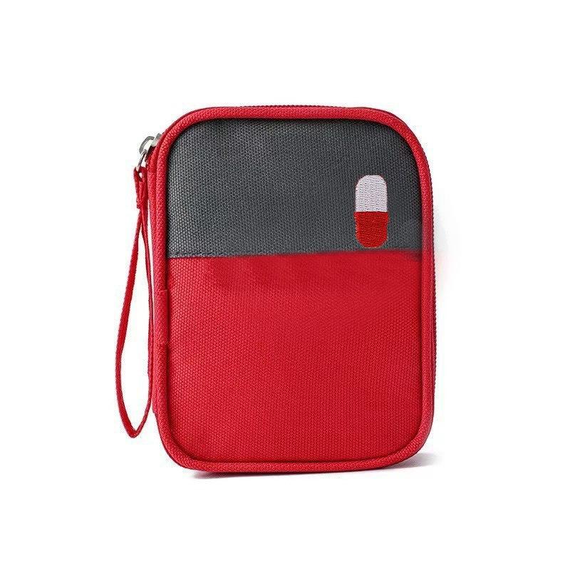 Household Layered Medicine Box Large Capacity Portable Waterproof Cloth Medicine Cabinet Storage First Aid Kit Bins