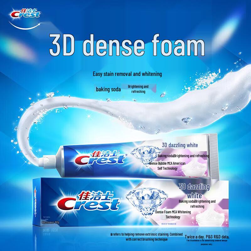 Crest 3D White Baking Soda Toothpaste