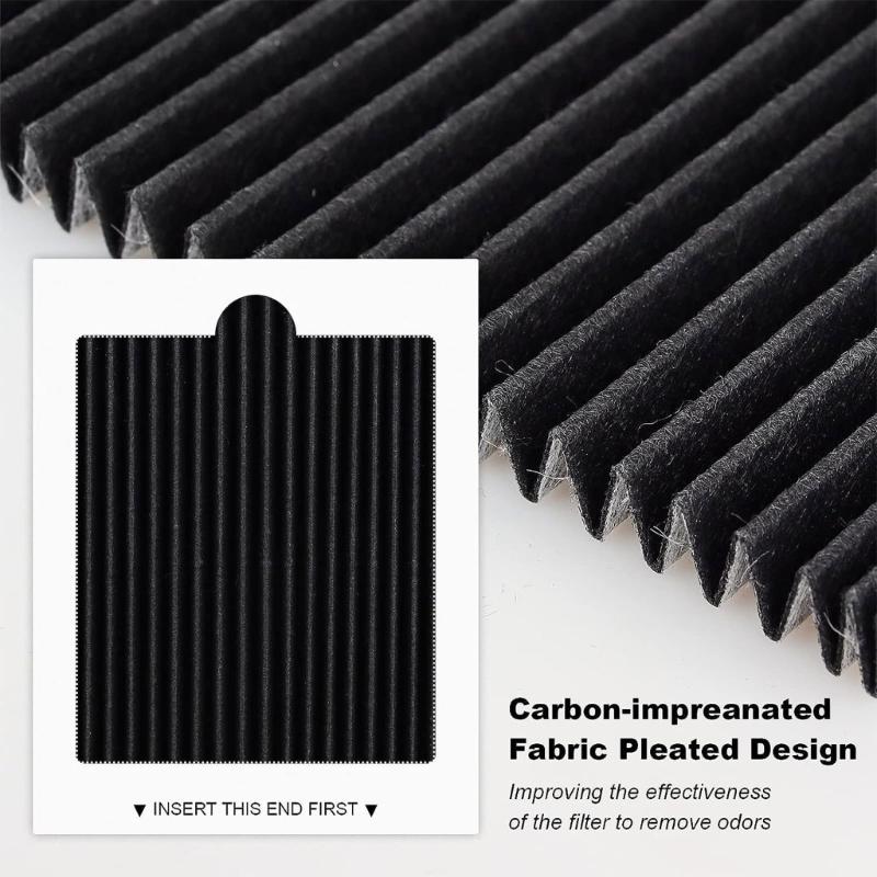 Pack of 8 Refrigerator Air Filter Replacement Carbon Activated Filter for EAFCBF 242061001 241754001 Accessories