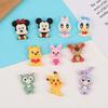 Mickey Rabbit Cartoon Resin DIY Ornaments: Hair Clips, Phone Cases, Water Bottles, Crocs Decorations