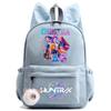 Anime Cartoon K-Pop Demon Hunters Printed Backpack for Teenger Children Student Schoolbag Girl Kid Gift Women Large Capacity Waterproof Travel Bag