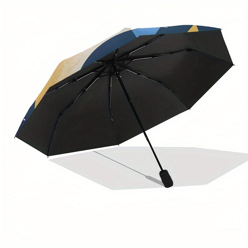 1pc Hello Kitty Moon Night Stars Umbrella with Plastic Handle,Suitable for All Seasons Home Travel Outdoor UmbrellaSanlio322