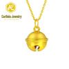 Shuibei 999 Fine Gold Slim Waist Necklace: 3D Hard Gold Women's Pendant Charm, Popular Live Broadcast Hot Seller.