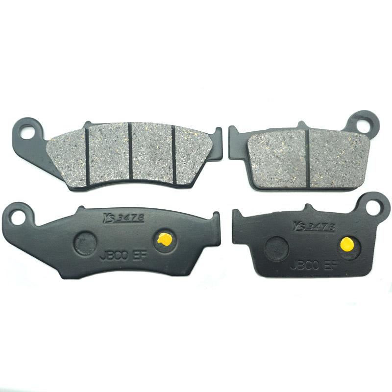 Motorcycle Front Rear Brake Pads For YAMAHA YZ125 YZ250 YZ250F YZ450F 2003 2004 2005 2006 2007 YZ 125 250 250F 450F