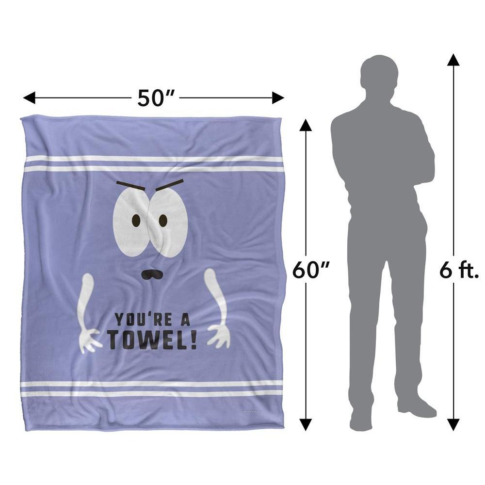 South Park You're A Towel Silky Towelie Supersoft Blanket
