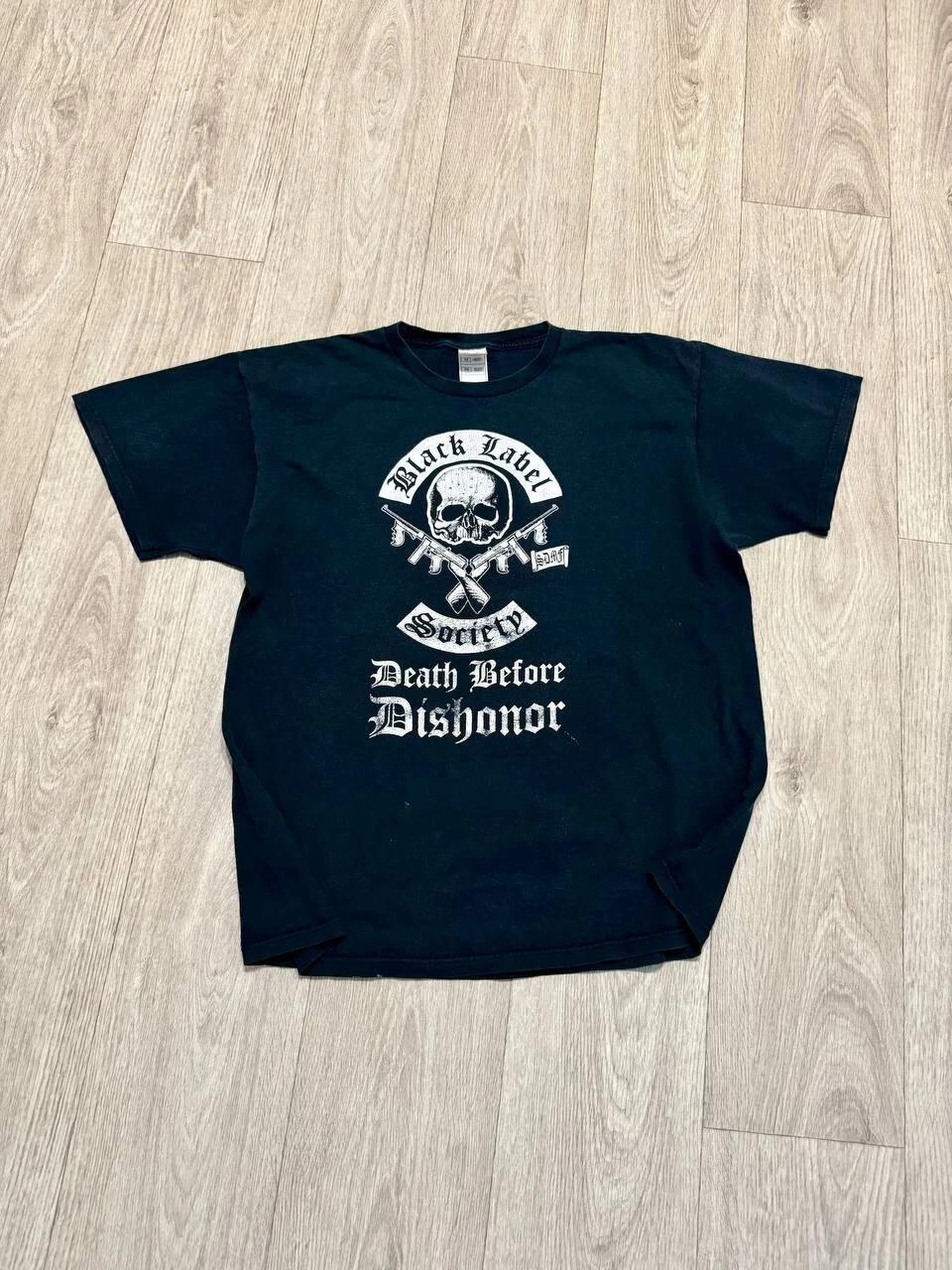 Vintage Black Label Society Death Dishonor T-shirt 4XL