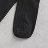 Monfoot Mens Wide Ribbed Long Neck Socks Black