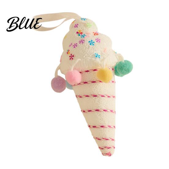 Stocking Stuffer Holiday Gifts Christmas Foam Ornament Large Candy Cane Lollipop Gingerbread Gift Box Colorful Tree Decorations Hanging Decoration
