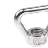 M8 M10 M12 M14 M16 M20 M24 304 Stainless Steel Triangle Lifting Eye Nut Trapezoid Thread Rings Fit For Handle Bolts