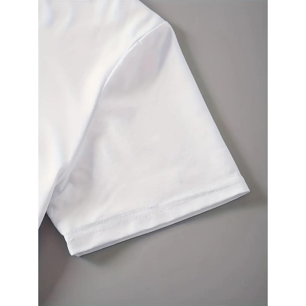 Ocean Animals Print Crew Neck T-shirt Short Sleeve Casual Top for Spring Summer Clothing Harajuku Short Sleeve Aesthetic Clothes