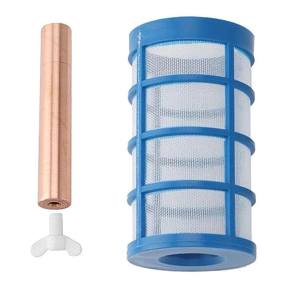 

Pool Maintenance Kit Copper Replacement Kit Coil Spring Included Copper Purification Rod Accessories Part 10.5cm China Mainland