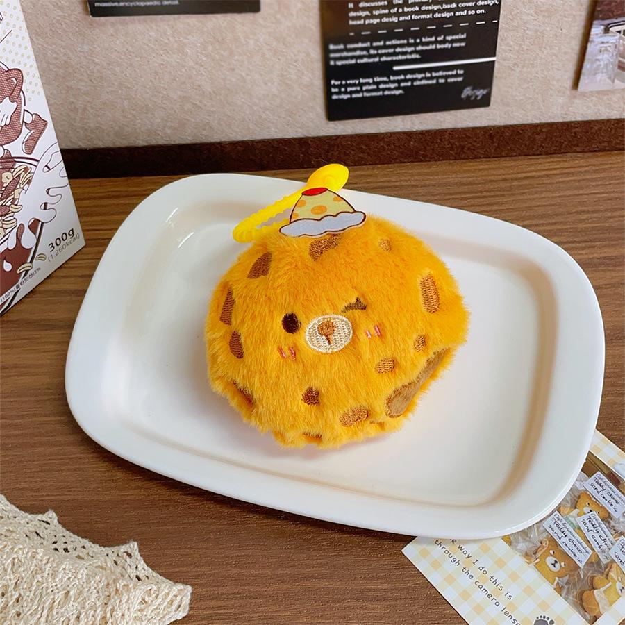 Creative Food Plush Pendant: Cake, Baguette, Croissant Doll - Fun Graduation Gift