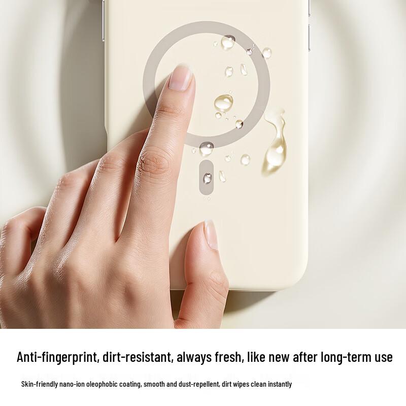 SANZHE Magnetic Liquid Silicone Phone Case for Apple iPhone