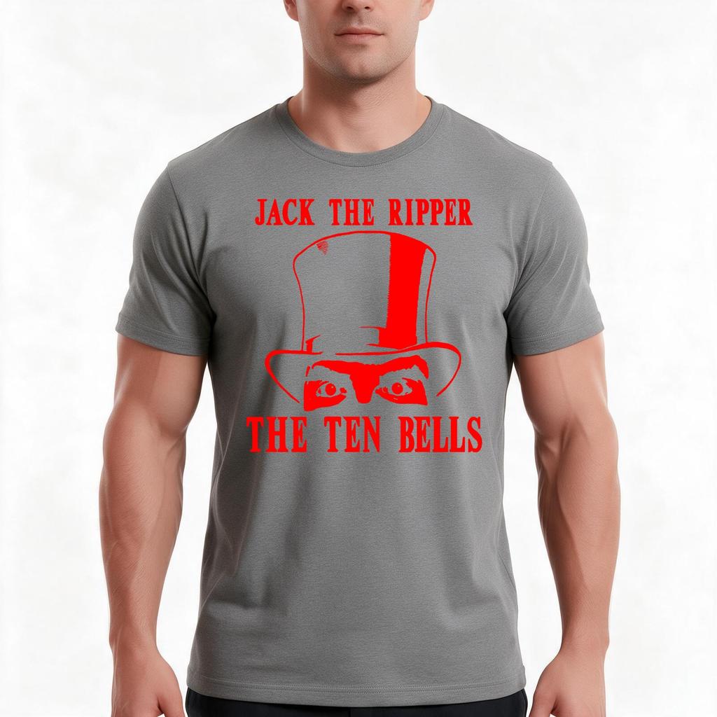 Retro Jack The Ripper Tshirt Summer Casual Cotton Tee Oversized Streetwear Tops Vintage Graphic Print Unisex Unisex Unisex