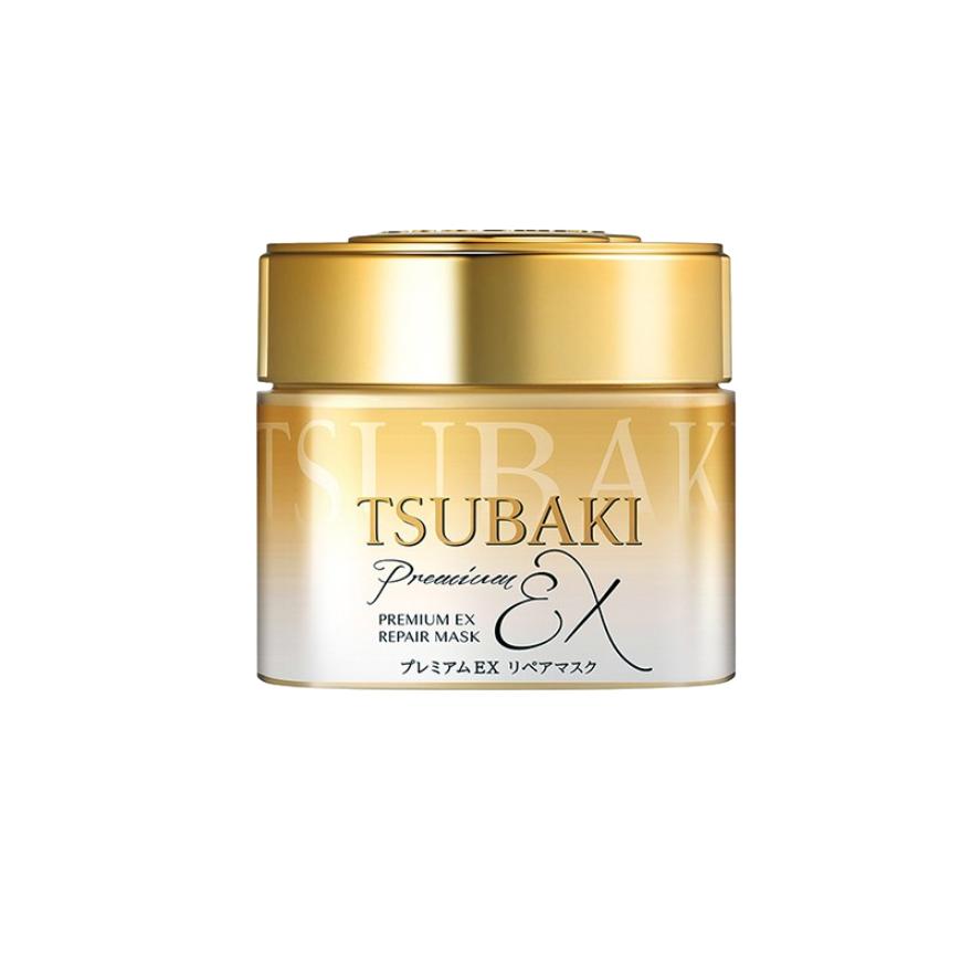 Tsubaki Premium EX Repair Mask 180g OR 180g+150g Refill with Pump (4 Options)