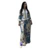 Spring and Autumn New European and American Women's Clothing Cross-border Long Sleeve Cardigan Zipper Jacket Casual Wide Leg Pants Two-piece Set
