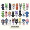 24Pcs/Set Mini Figurines Animal Hospital Action Figure Toy Home Garden Decoration Fans Gift