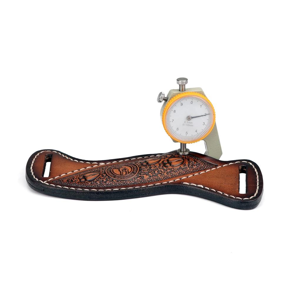 TOURBON Knife Case Leather Sheath Knife Holder for Belt Camping Fishing Survival Game Outdoor