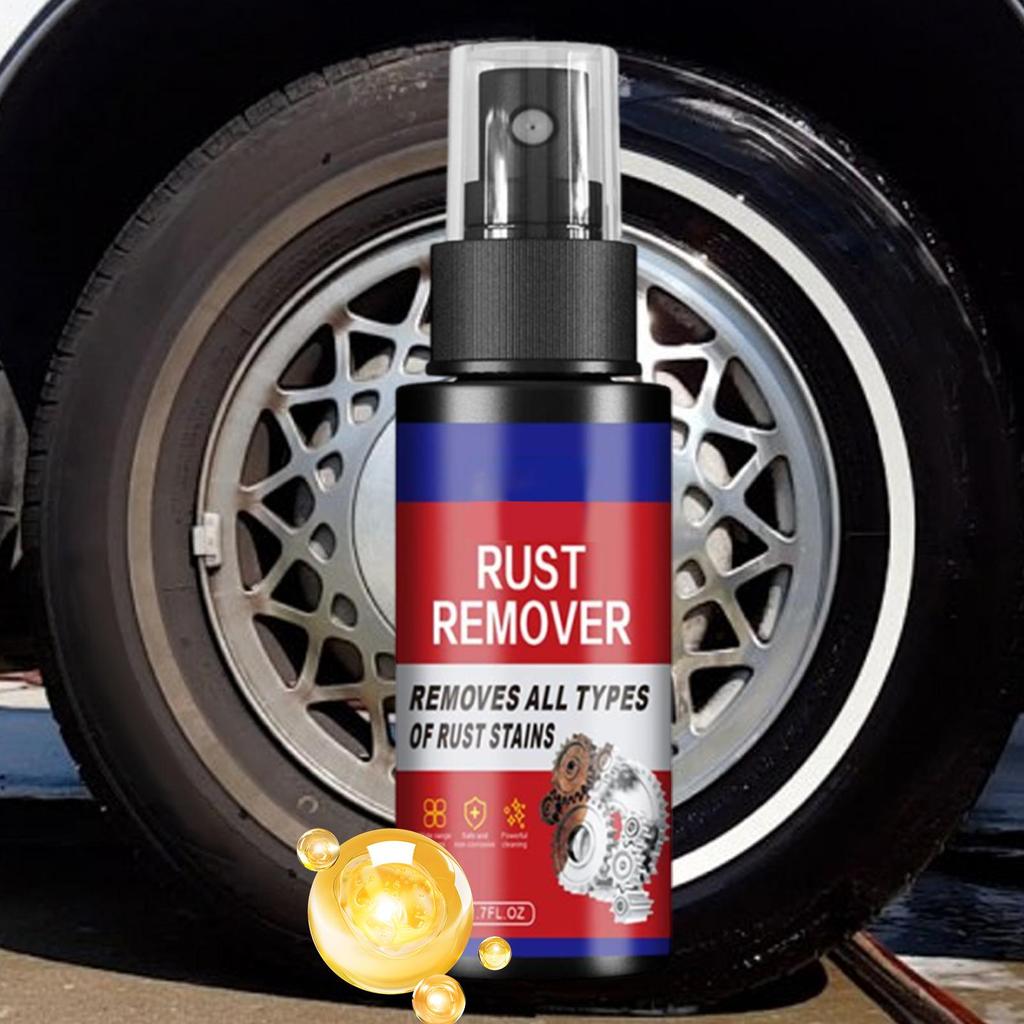 Car Rust Removal Spray Antirust Lubricant Car Detailing Spray Heavy Duty Auto Polishing Cleaner For Equipment Machinery