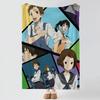 Anime H-Hyouka-A Throw Thick Comfort Flannel Quilt, Multi-scene Use Indoor Outdoor Daily Nap