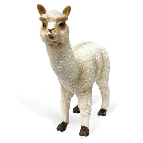 Tierspielzeug, kreatives Modedesign, High-Party-Haus, simuliert, exquisite Verarbeitung, Dekoration, Tiere, Alpaka-Figur, Modell
