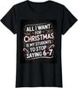 Thankful Im Not a Liberal Funny Thanksgiving Ladies' Crewneck T-Shirt