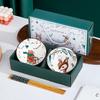 Creamy Style Ceramic Bear & Deer Gift Set