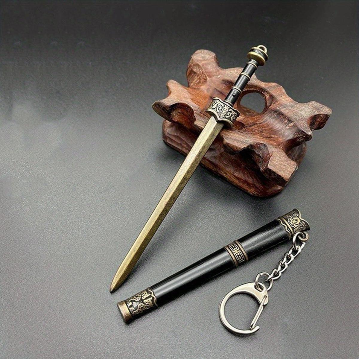 

Мужской металлический брелок креативный брелок аксессуары сумка подвески меч оружие игрушка кулон брелок типа меча