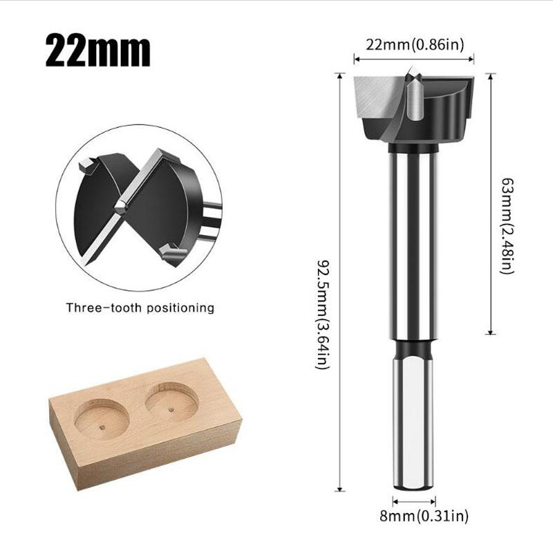 Forstner Woodworking Tools Hinge Boring Drill Bit Hole Saw Cutter Tungsten Carbide Cutter