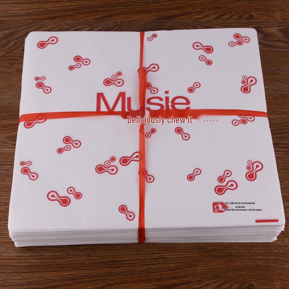 Oil-Proof Hamburger & Baking Wrapping Paper - 900 Disposable Sheets, Free Shipping