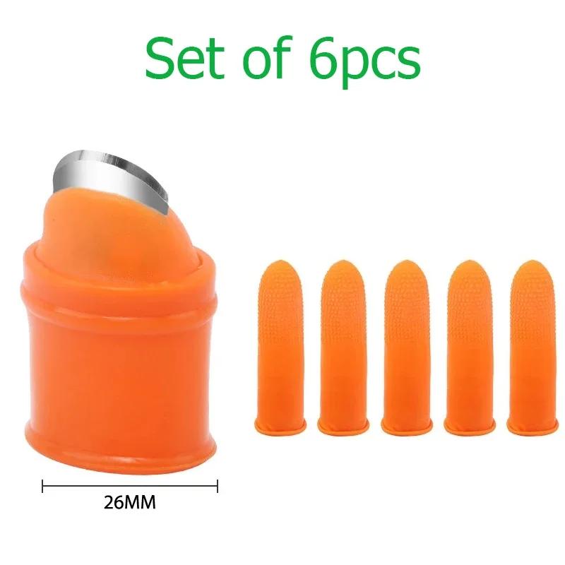 Thumb Knife Vegetable Picking Tools Pepper Bean Angle Bare Hand Cutting Vegetable Pick Agricultural Pick Useful Kitchen Gadgets