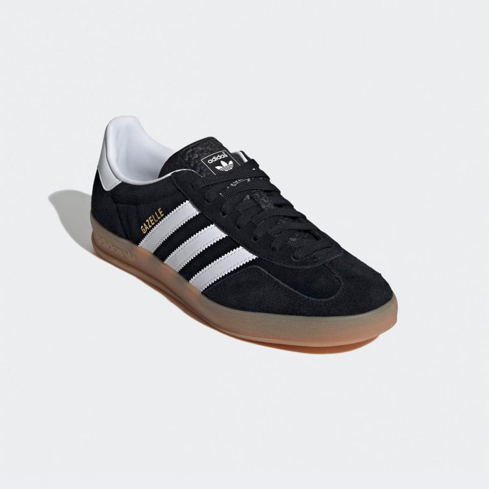 Adidas Газель Крытый Ji2060 Cblack Ftwht Gum2