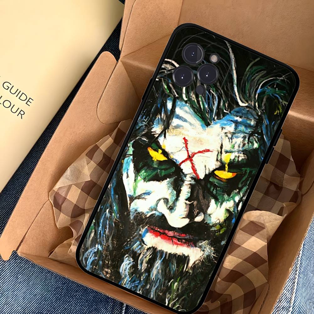 R-Rob Singer Z-Zombie Heavy Metal Band Phone Case For IPhone 17 16 15 14 13 12 11 Pro Max Plus Mini Soft Black Cover
