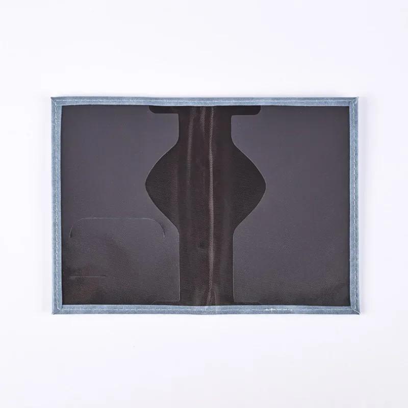 Unisex Airplane Travel Passport Cover PU Leather World Map Case ID Card Holder Wallet