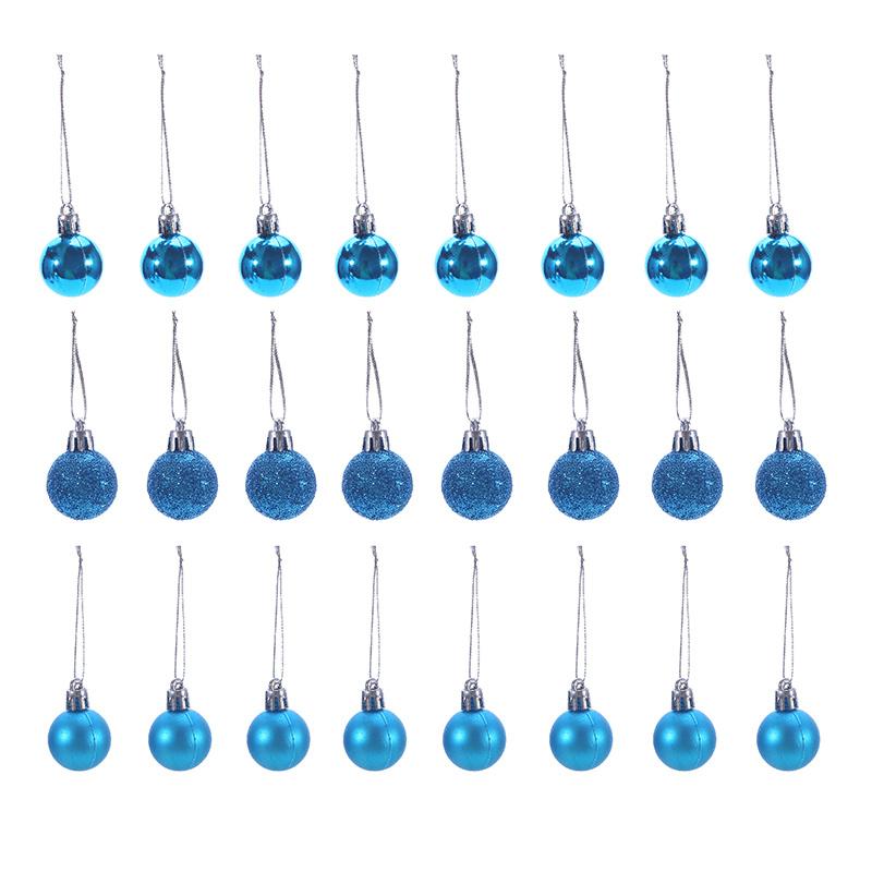 1box Christmas Balls Christmas Tree Ornaments Ball Xmas Hanging Tree Pendants Home Party Decor New Year Gift Noel Navidad