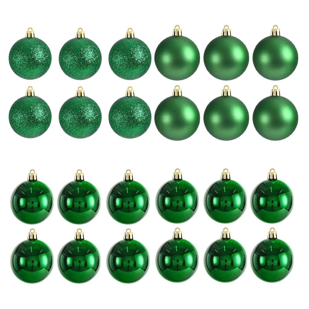 

24 шт. Рождественские шары, украшения, широкое применение, прочное и надежное эффективное украшение