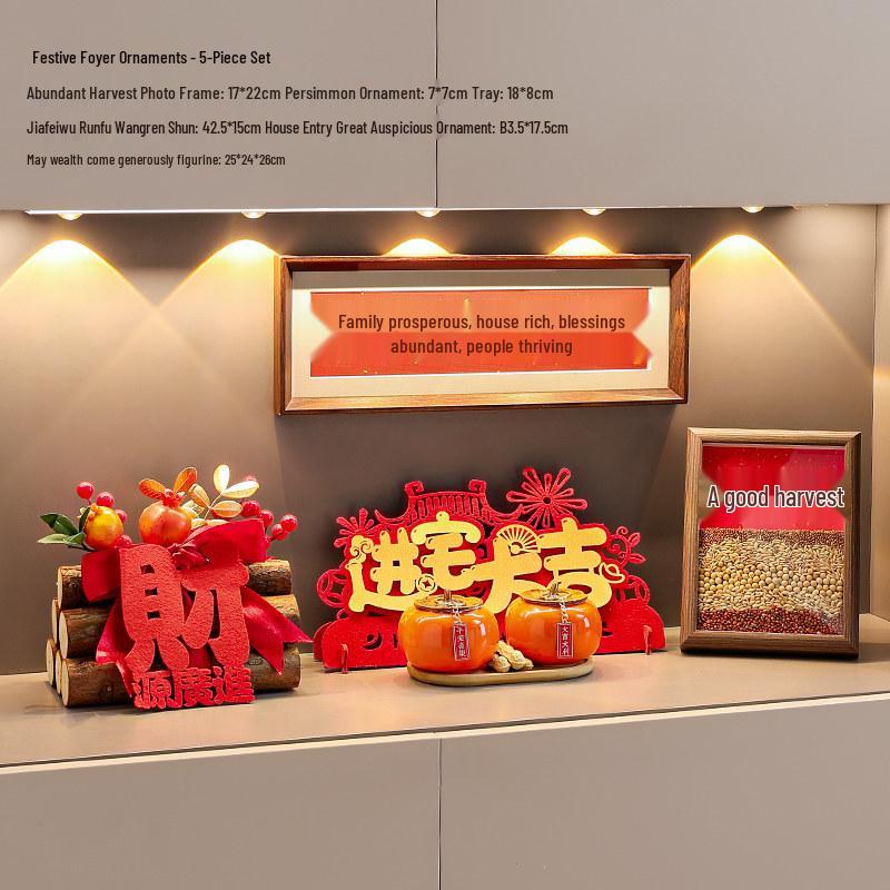 Prosperous New Chinese Style Housewarming Decoration Set