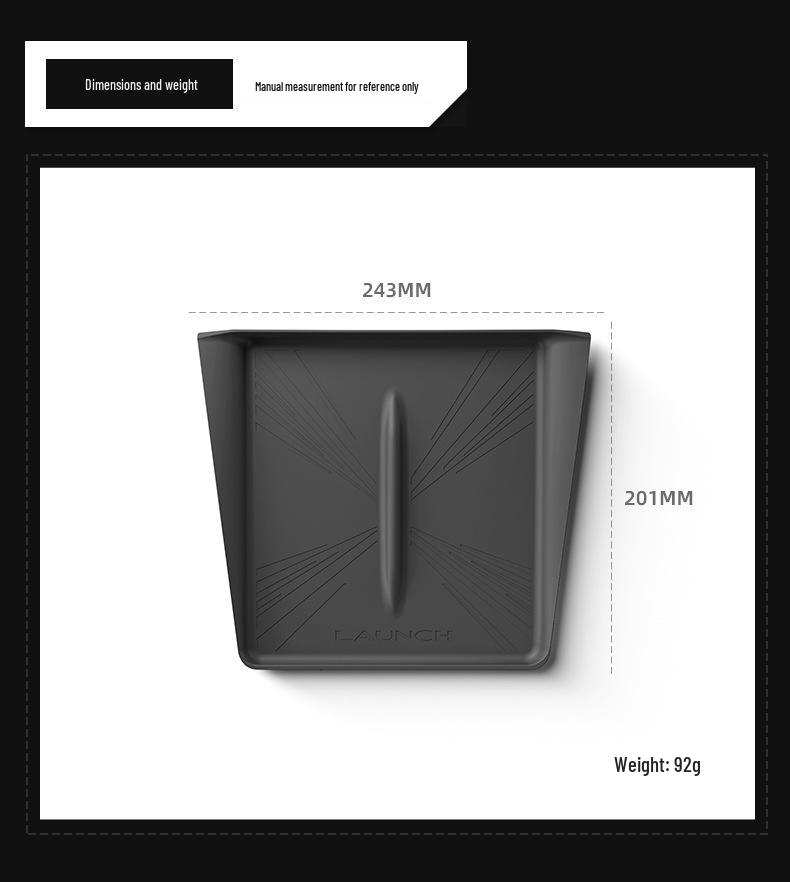 Wireless Charging Silicone Pad for Tesla Model Y/3 Console