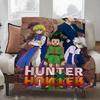 Anime Hunter X Hunter Blanket Design Lightweight  For Dorms, Naps, Living Room, Office,Sofa,All-Season