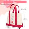 Hello Kitty Tote Kitty Kitty Eco Sanrio [Lelotte] Bag, Canvas, B5, Merchandise, Bag, Bag,