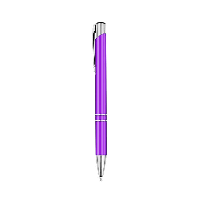 Customizable High-End Metal Ballpoint Pen with Logo and Retractable Neutral Core for Business & Signatures