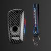 Carbon Fibre ABS Car Smart Remote Key Case Cover Shell 3 Buttons For BMW F30 F20 M3 M5 F10 F18 F22 F01 X3 X4 F06 F02 Accessories NI6
