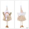 Christmas Angel Doll Decoration Plush Angel Christmas Tree Hanging Ornaments for Christmas Party New Year Wedding Valentine's Day Decoration